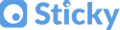 Sticky logo
