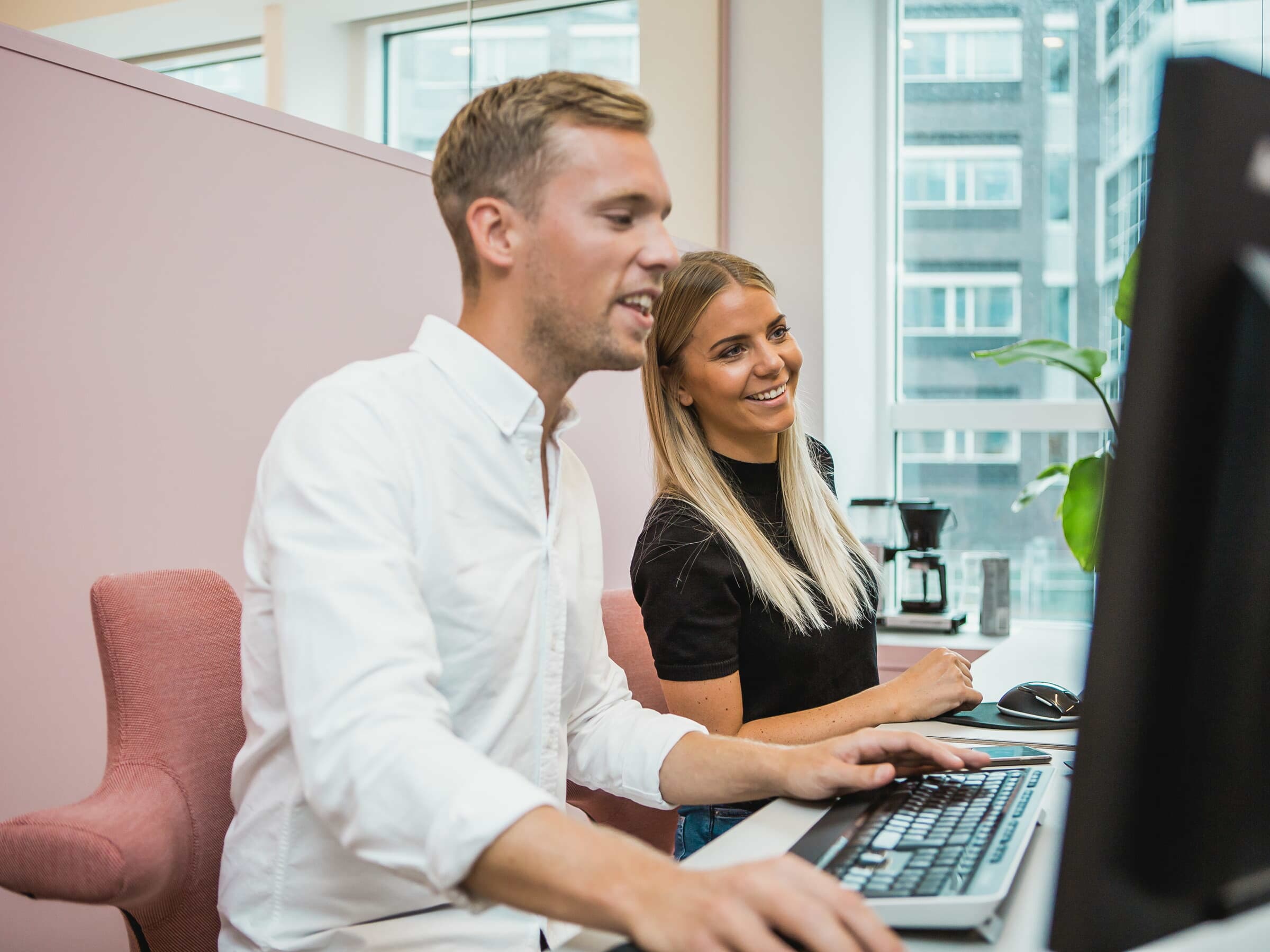 Listningsbild Lagermedarbetare med teknikintresse