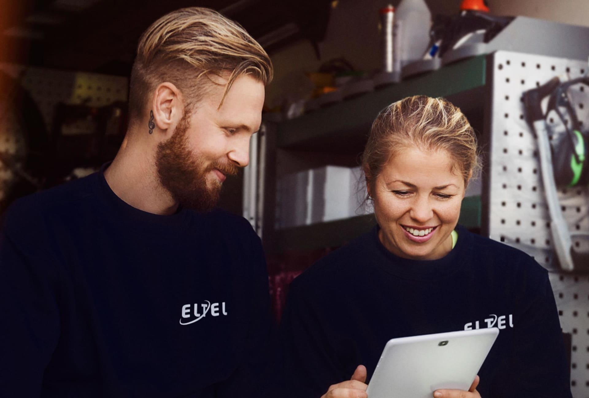 Listningsbild El-projektör - eldistribution till distrikt väst