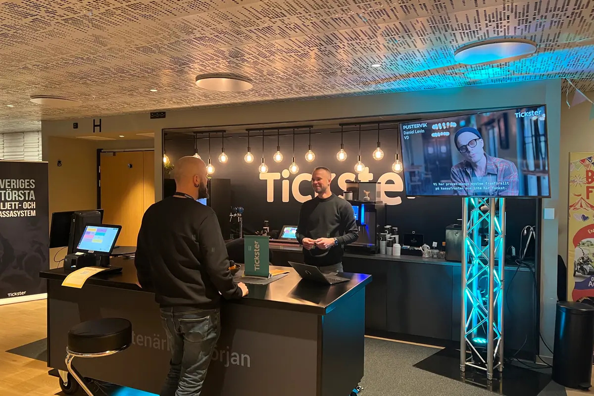 Listningsbild System Support - Tickster